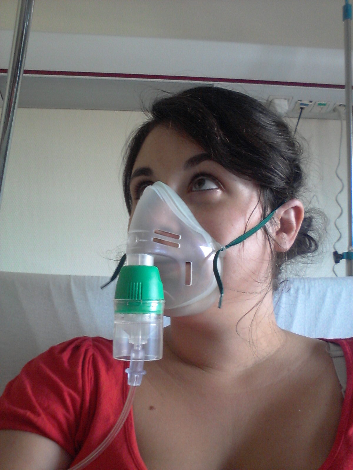 sous oxygène cardiomyopathie masque malade